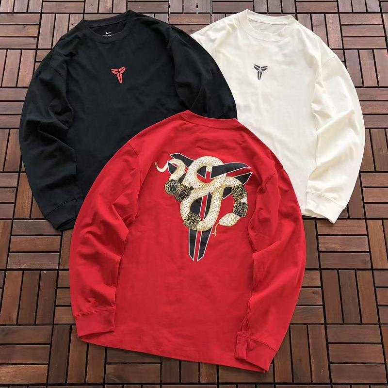 N🔥K🔥& KOBE LONG-SLEEVE 88031607 (im 180CM 68KG iwear size L in the photo)