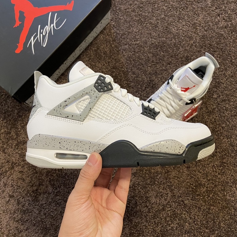 AJ4 Air Jordan 4 White Cement