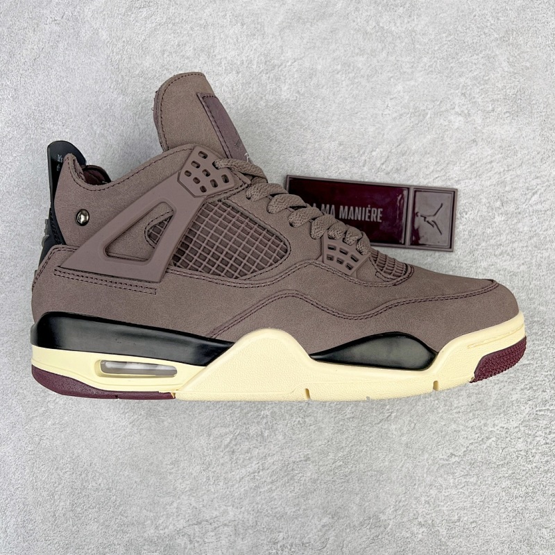 A Ma aniere x Jordan Air Jordan 4 retro wiolet ore