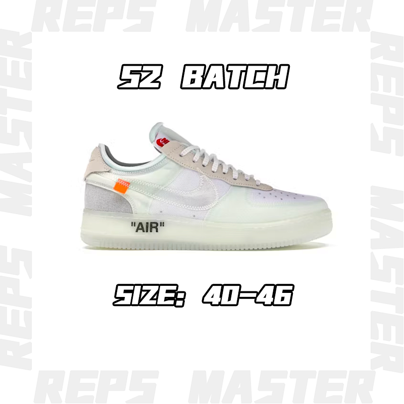 OW Air Force Mesh White!