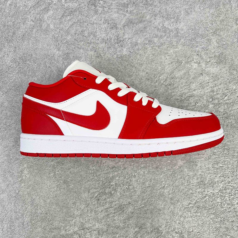 AJ1 Low Help New White and Red!