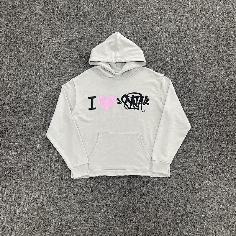 SYNA-I HEART SYNA HOODY-GREY SY-118