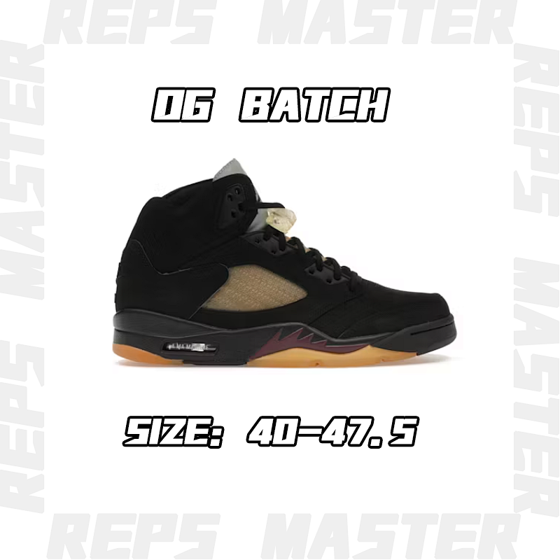 AJ5 AMM Black!