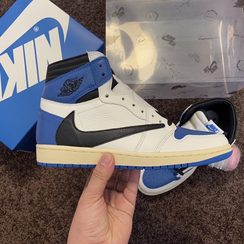 Travis Scott x Fragment xAir Jordan 1 High OG SPMilitary Blue