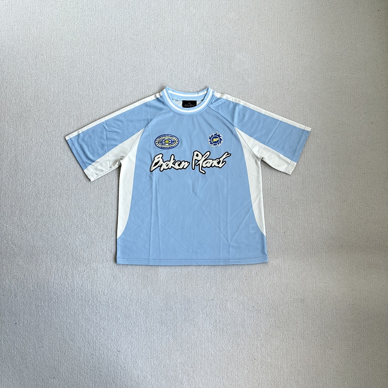 Football T-shirt - Light Blue