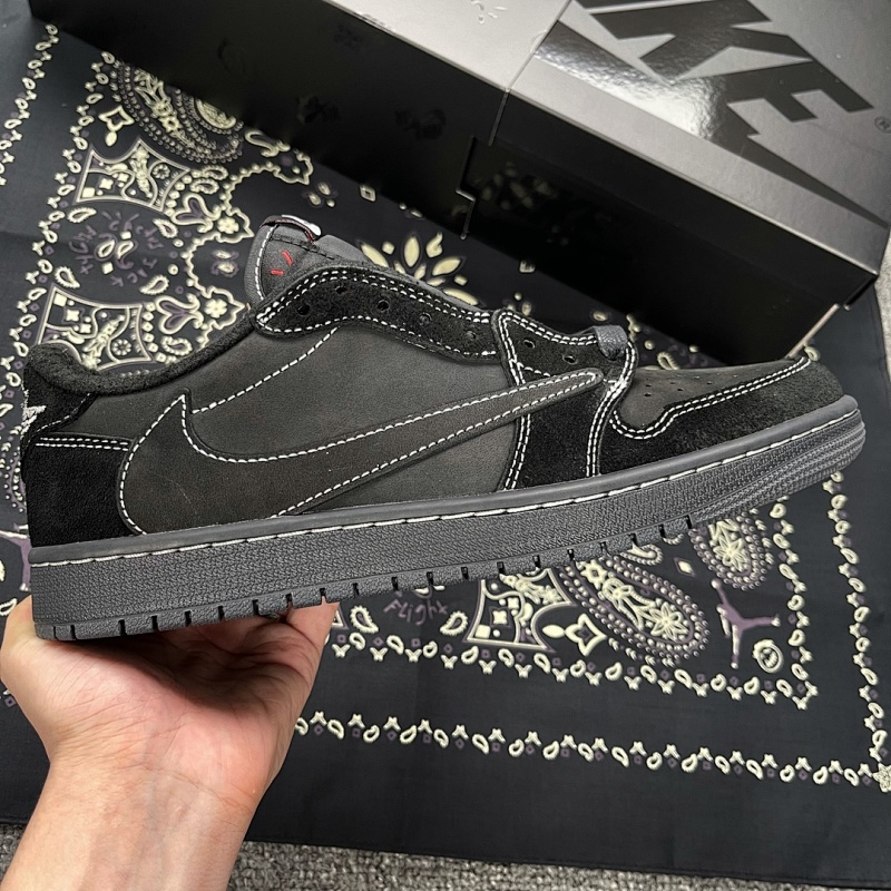 Air Jordan 1 TS Low cut 4.0 Black Knight!