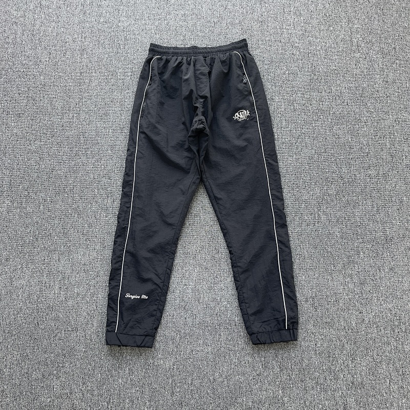 SYNA TRACK PANT--BLACK/REFLECTION SY-175