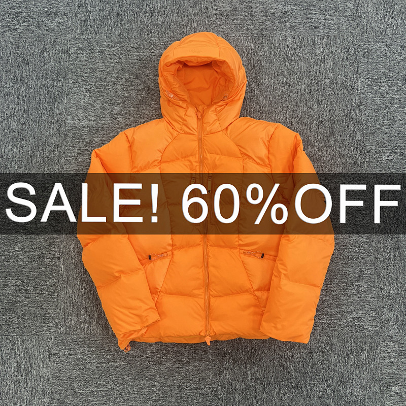WAVE PUFFER JACKET-ORANGE SY-70