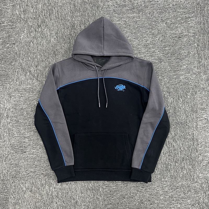 S-World Hoodie-GreyBlack SY-32