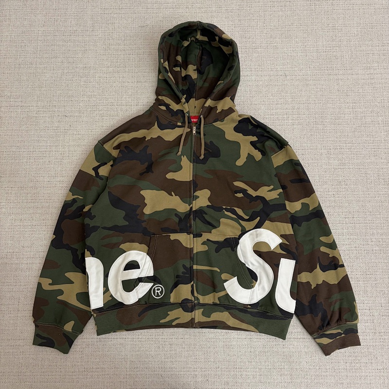 Supreme big logo hoodie