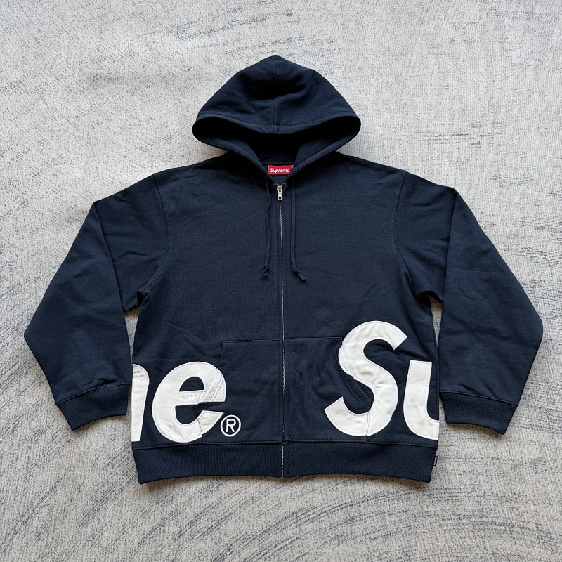 Supreme big logo hoodie