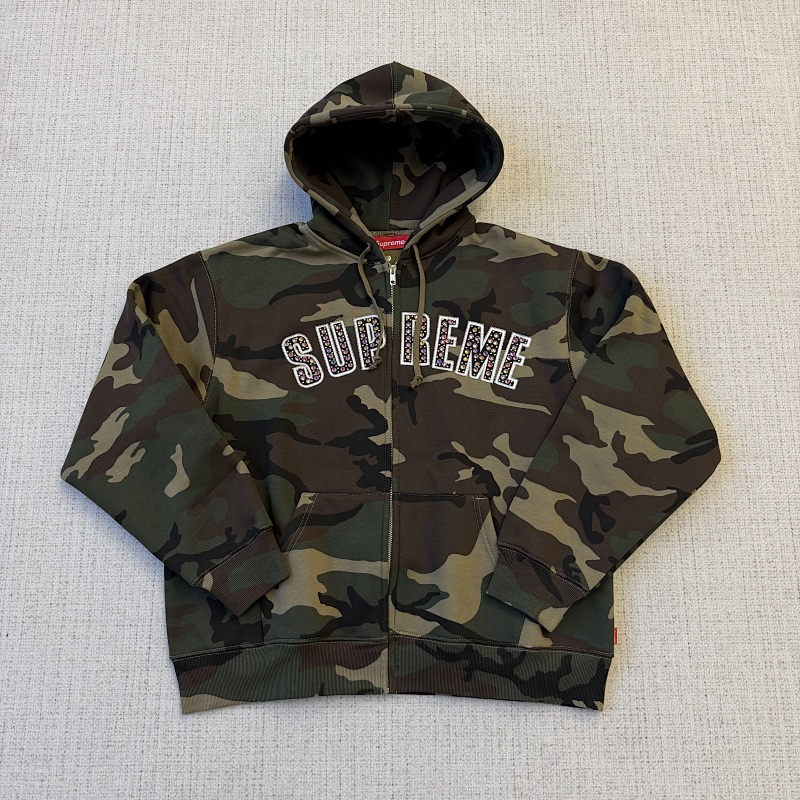 Supreme bb simon zip up hoodie