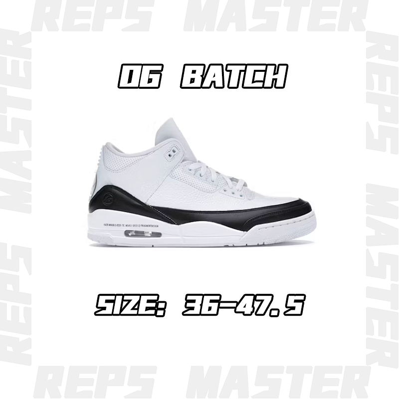 Fragment Design x Jordan Air Jordan 3 retro sp white