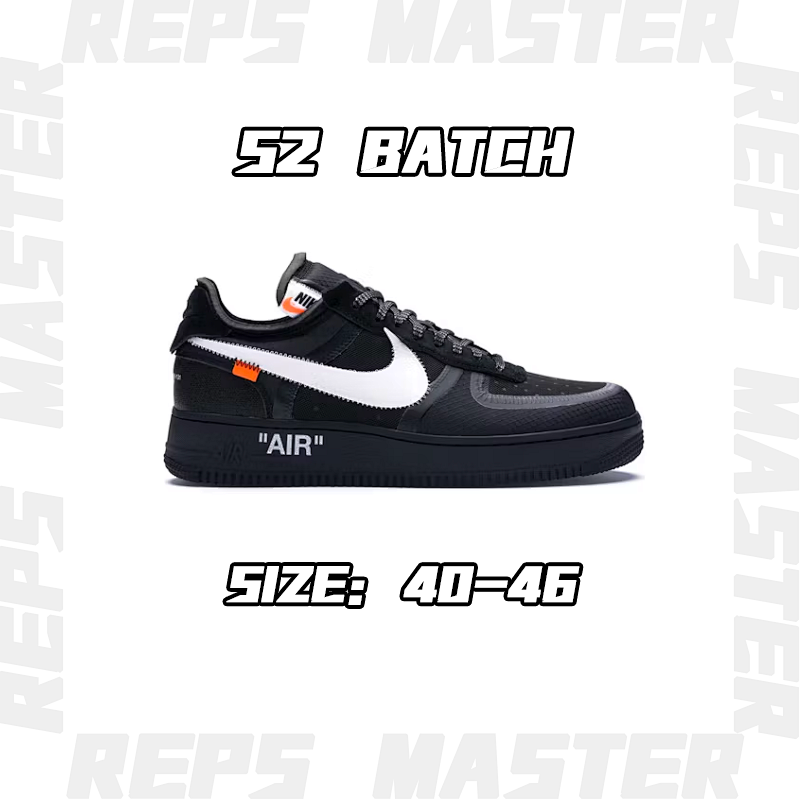 OW Air Force Mesh Black A!