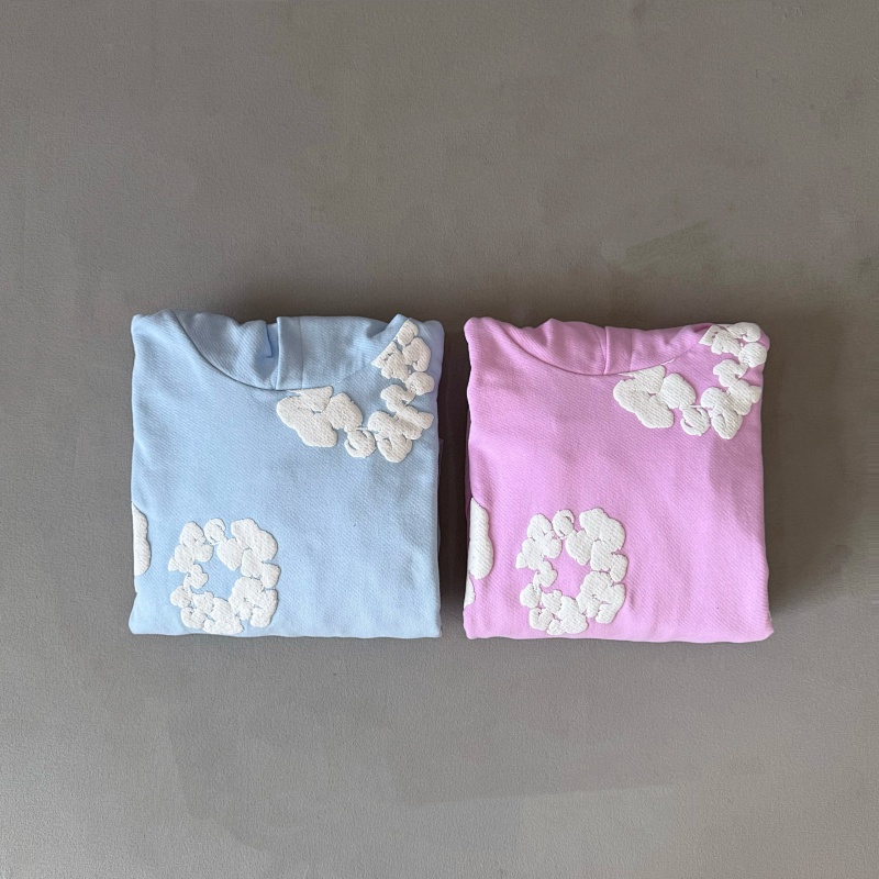 Denim Tears The Cotton Wreath Powder Hoodle