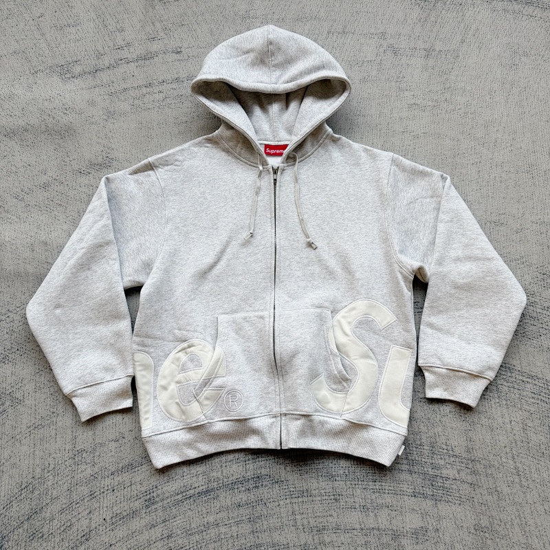 Supreme big logo hoodie