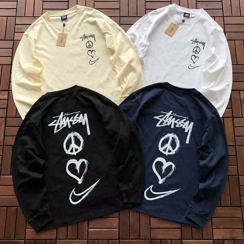 ￥~86 ST🔥S🔥Y & N🔥K🔥LONG-SLEEVE 77012220 (im 176CM 58KG iwear size M in the photo)