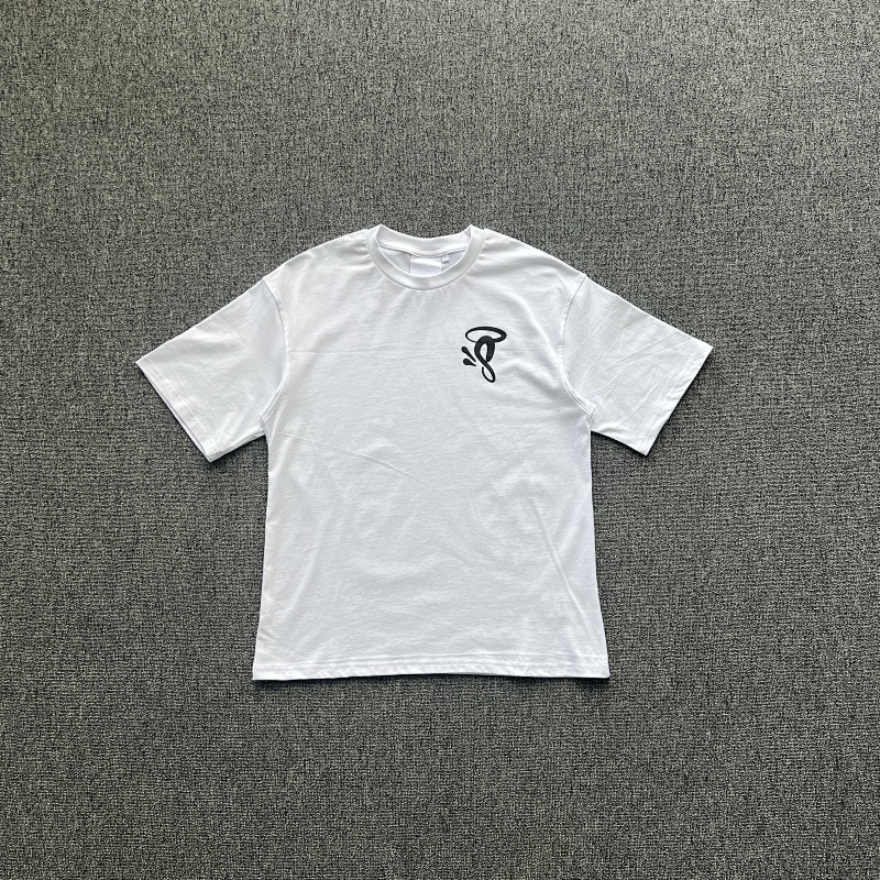 SYNAWORLD HALO PRINTED TEE-WHITE/BLACK S SY-143