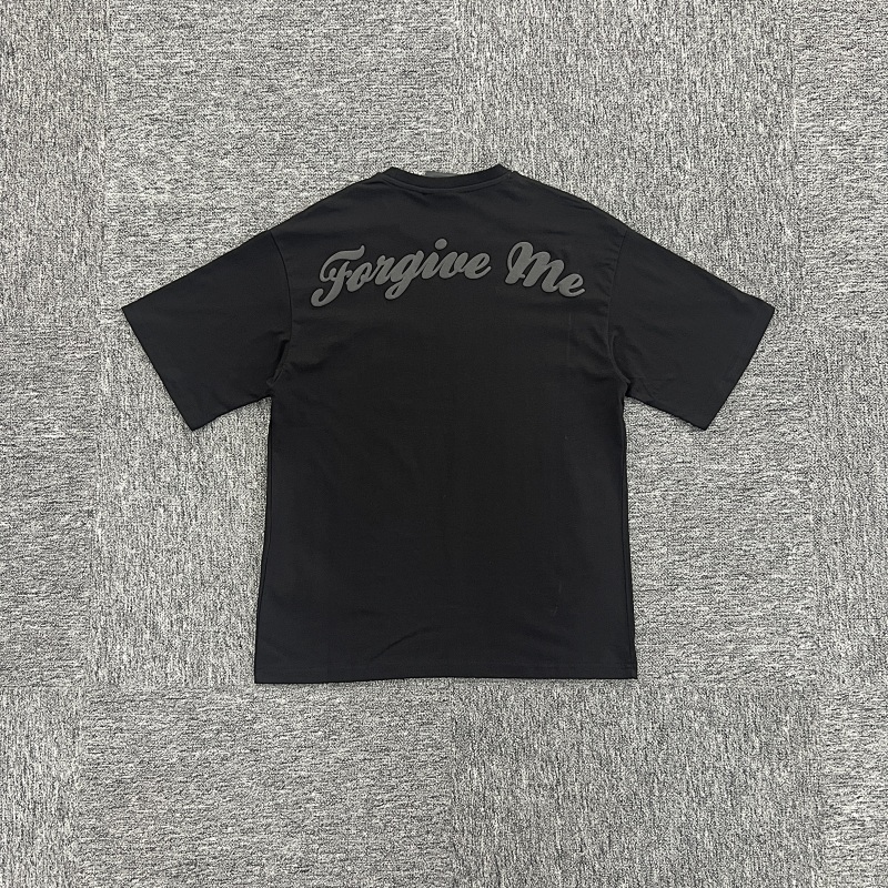 SynaWorld Forgive Tee-Black SY-99