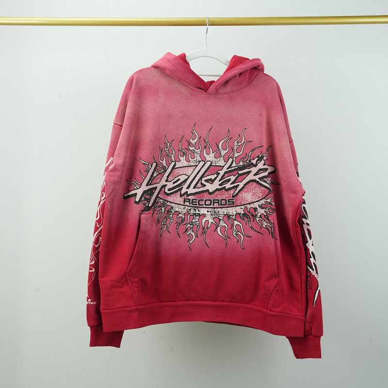 Hellstar Records Hoodie Sweatshirt Vintage