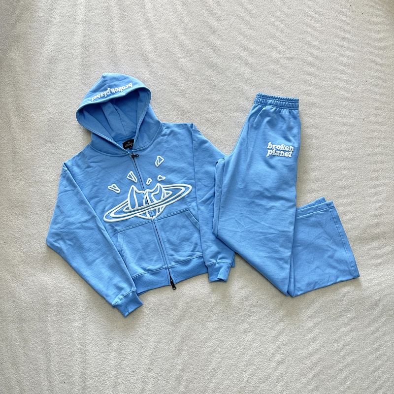 Baby Blue - Zip up Set