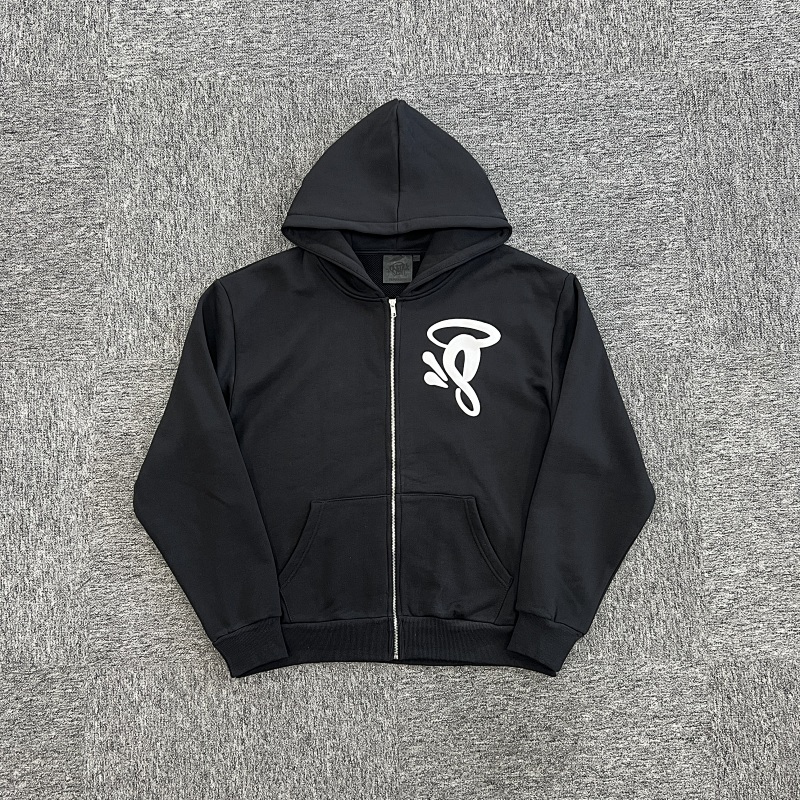 S-World SYNA-VOID-ZIP-HOOD-BLACK S SY-57