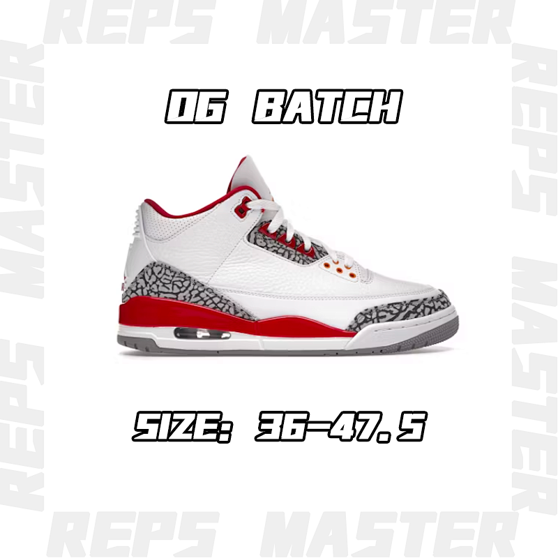 Jordan Air Jordan 3 retro cardinal red