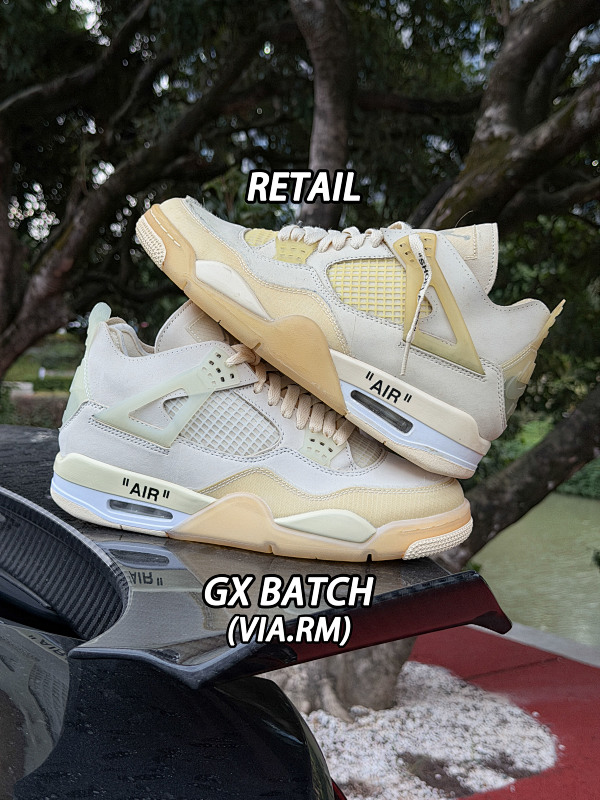 Jordan 4 Retro OW Sail (W)AJ4OW CV9388-100