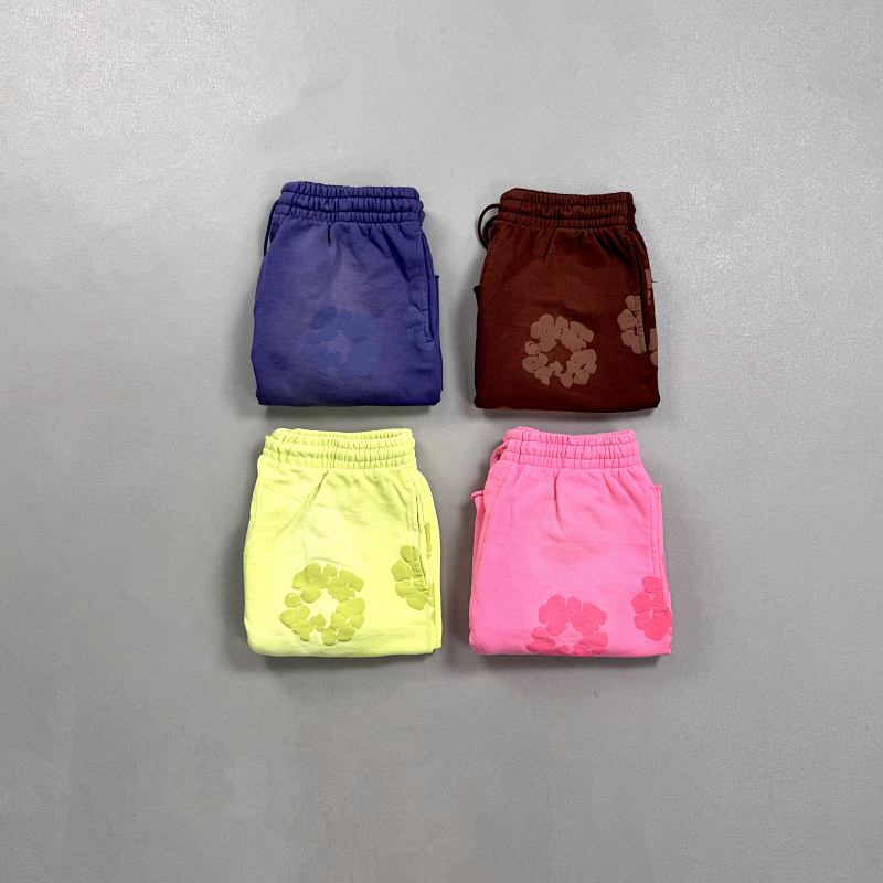 Denim Tears Mono Cotton Wreath Sweat Shorts
