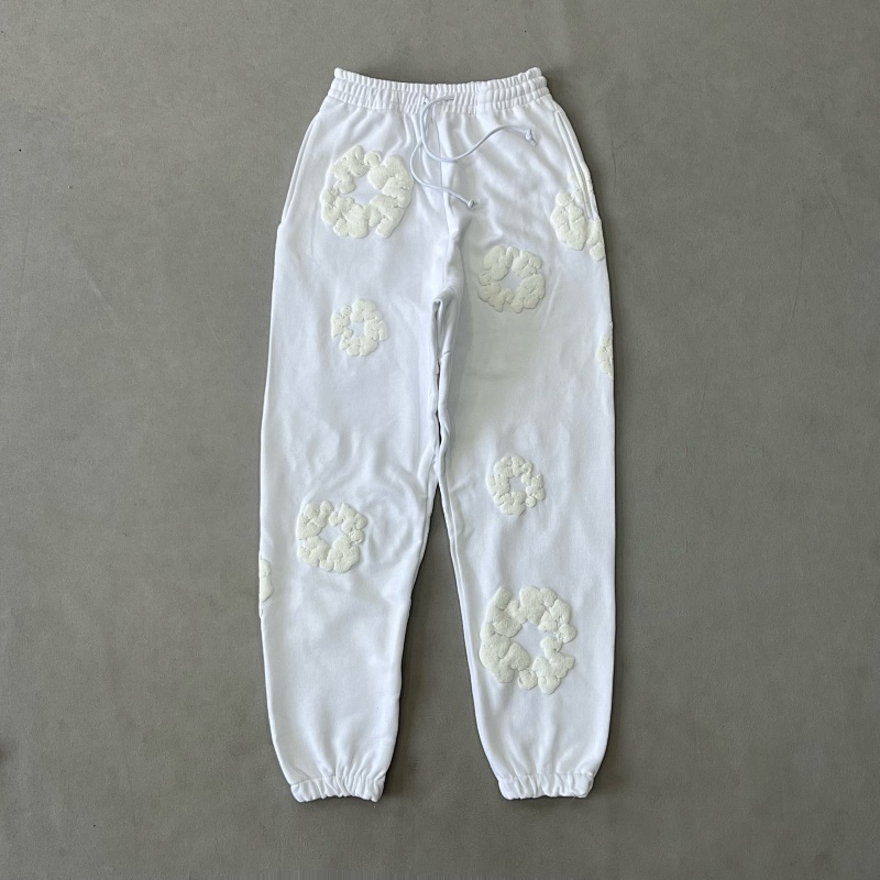 White Denim Tears Cotton Wreath Sweatpants
