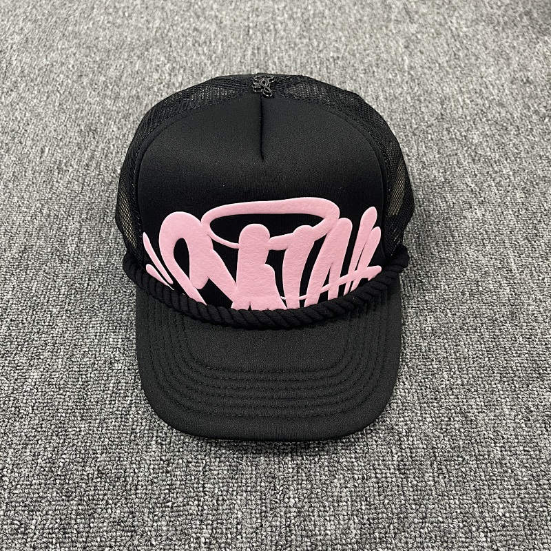 SYNAWORLD TRUCKER-CAP-BLK/LILCSCHT SY-200