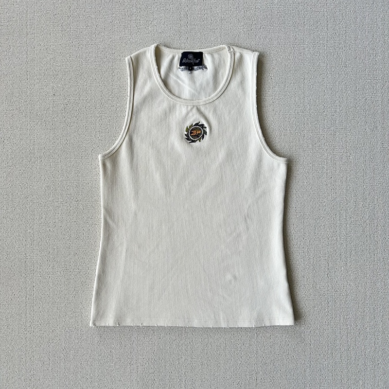 Men's Washed Ribbed Tank Top