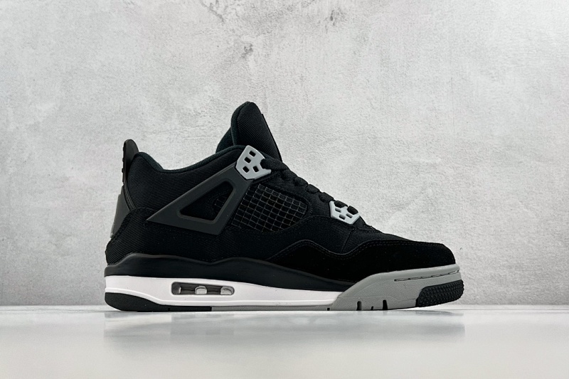 Air Jordan 4 retro se black canvas