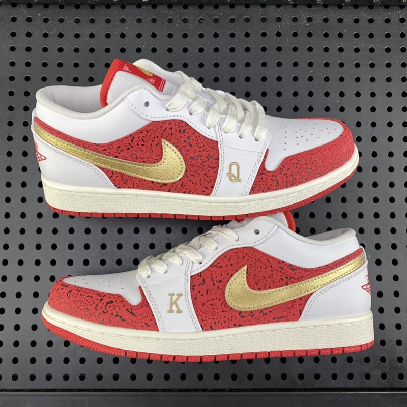Air Jordan 1 Low SE Spades Black Jack