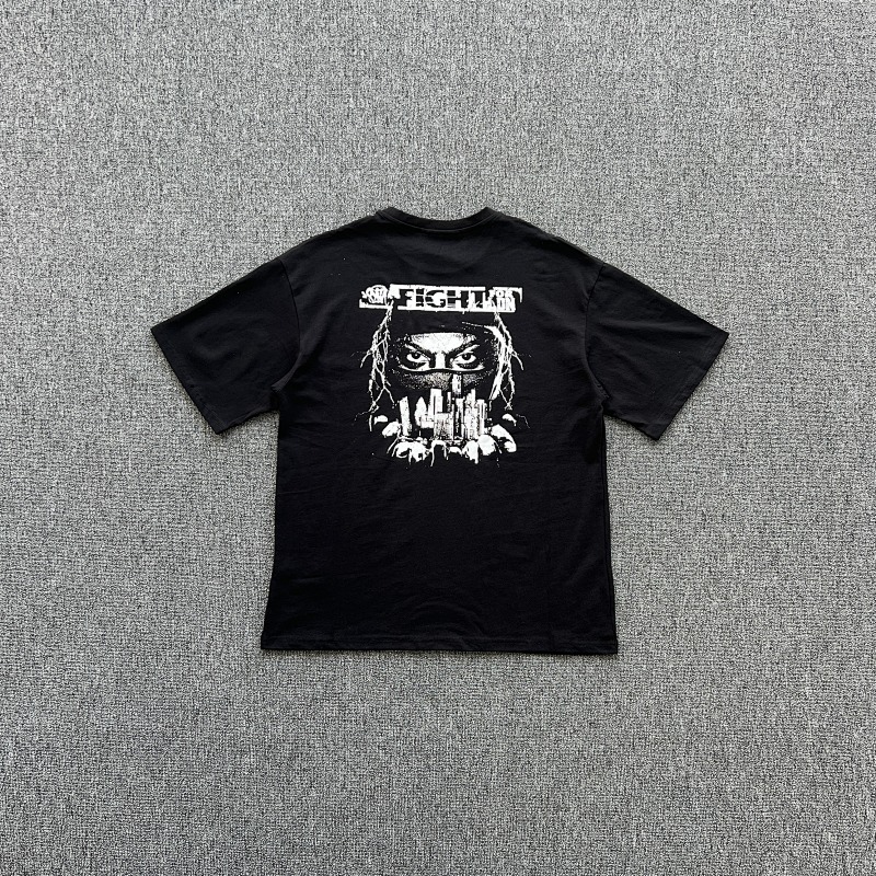SYNAWORLD LDN-FIGHT-TEE-BLACK SY-126