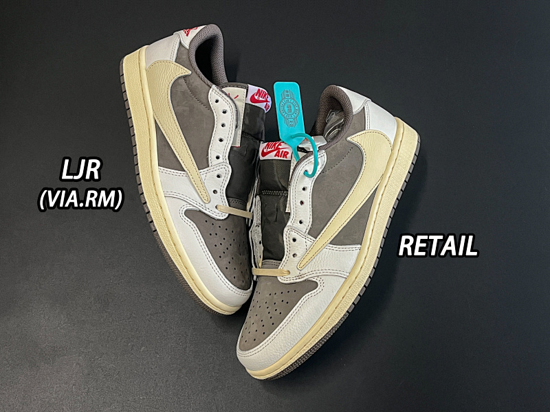 Travis Scott x Jordan Air Jordan 1 Low OG SP Sail andRidgerock”