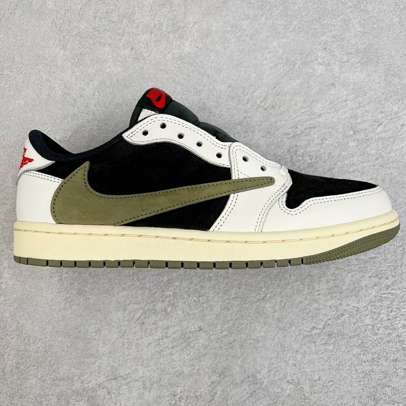 Travis Scott x Jordan Air Jordan 1 Low Medium Olive'5.0