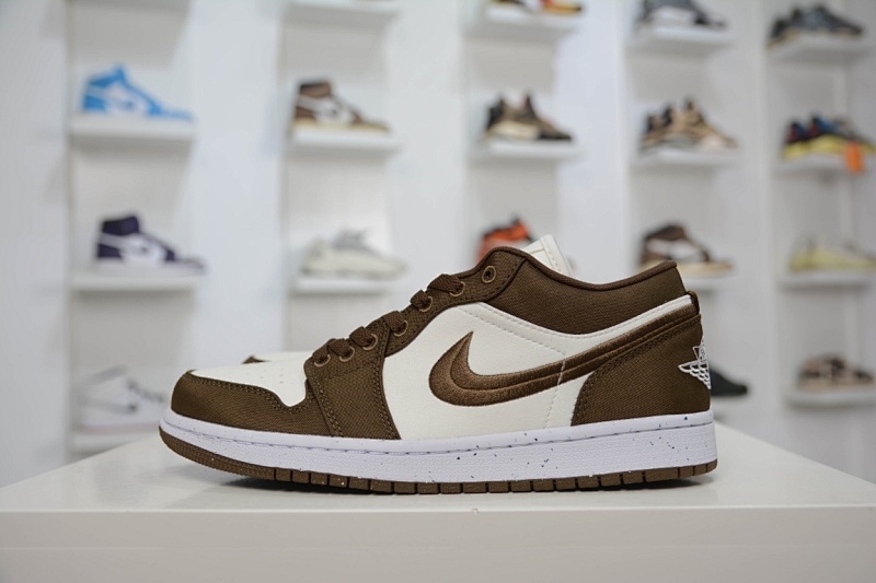 Air Jordan 1 low se light olive