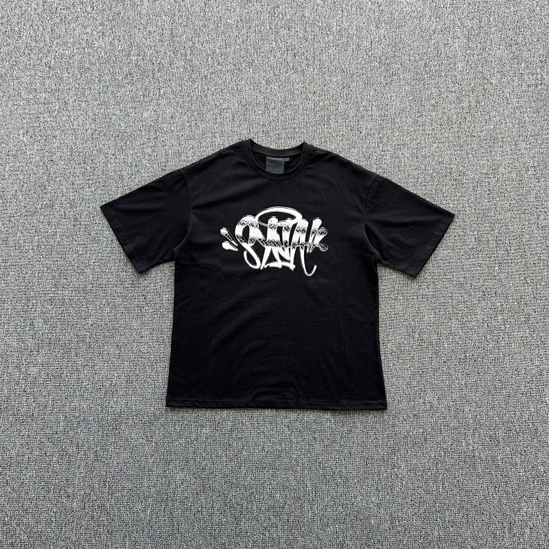 SYNAWORLD STEEL-TEE-BLACK SY-125
