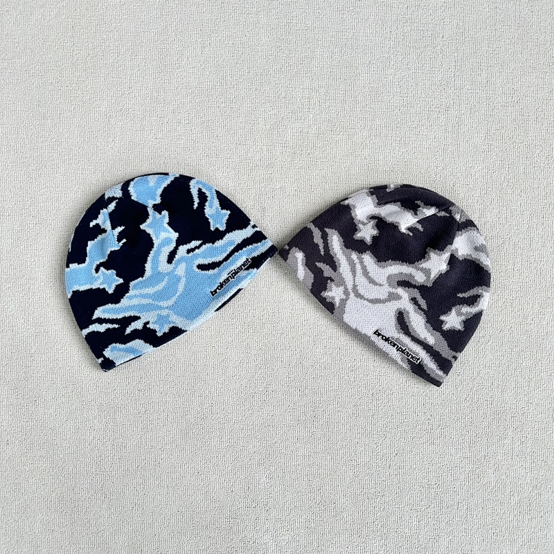Beanie Snow Camo