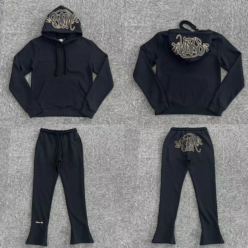 S-World Tarcksuit-Black Rose Gold SY-120