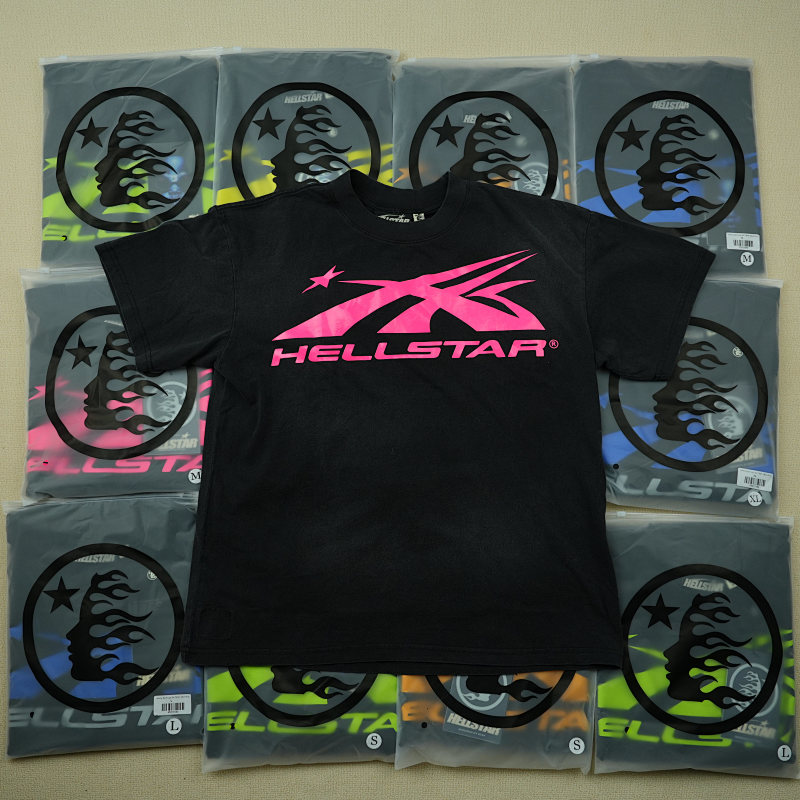 Hellstar Sport Logo T-shirt Black