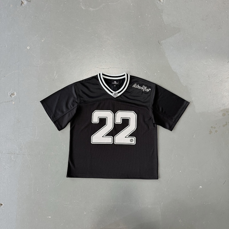 FootBall T-shirt Black/Silver