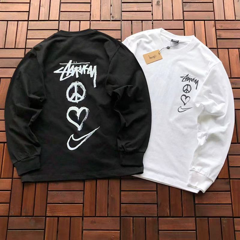 ￥~115 ST🔥S🔥Y & N🔥K🔥 LONG- SLEEVE 22091743 (im 180CM 68KG iwear size M in the photo）