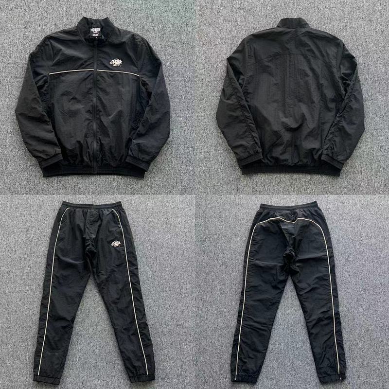 SHELL-TRACKSUIT-BLACK ROSE GOLD SY-132