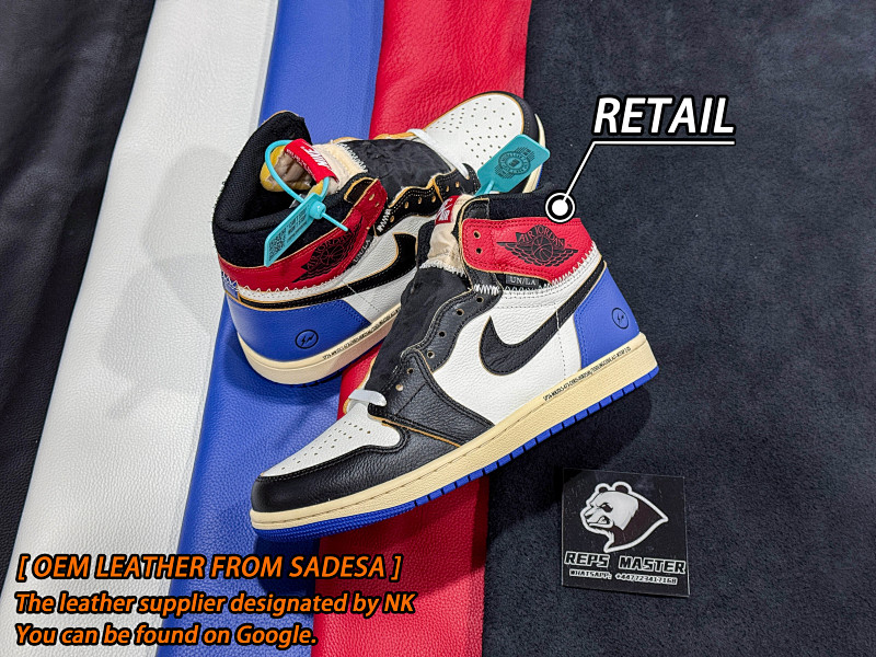 Union LA x Fragment Design x Jordan Air Jordan 1 High OG -IO7847-002