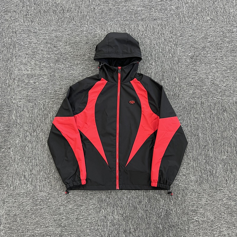 S-World SYNA VORTEX TRACK TOP-BLACK/RED - SY-59