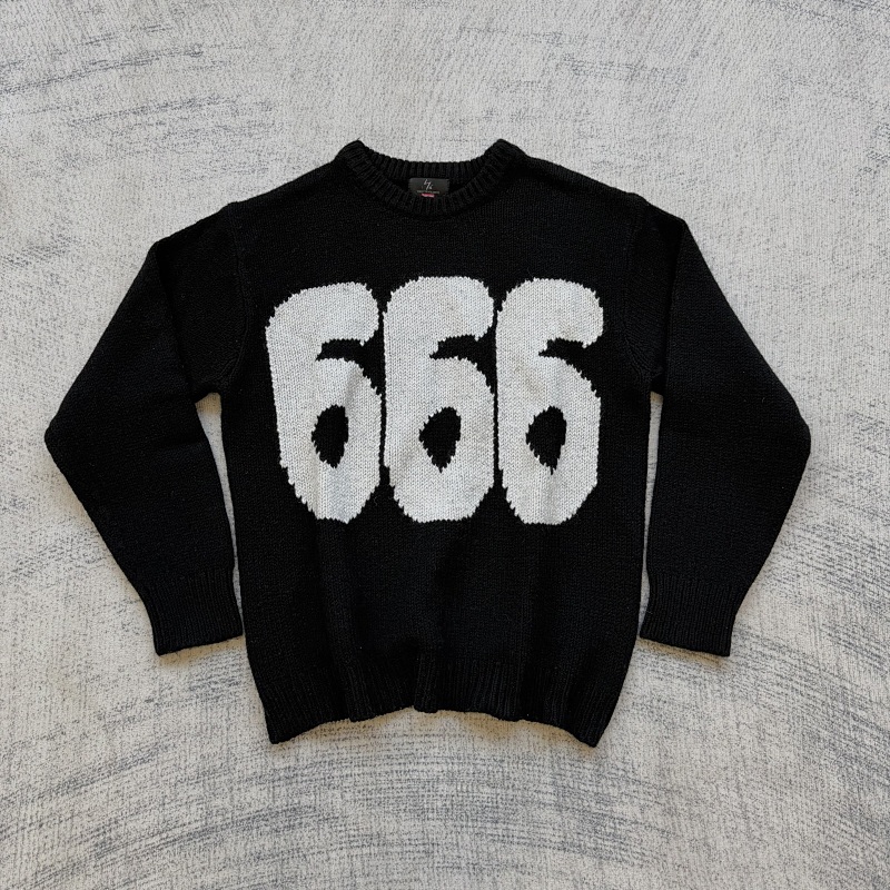 Sup 666 knit sweatshirt