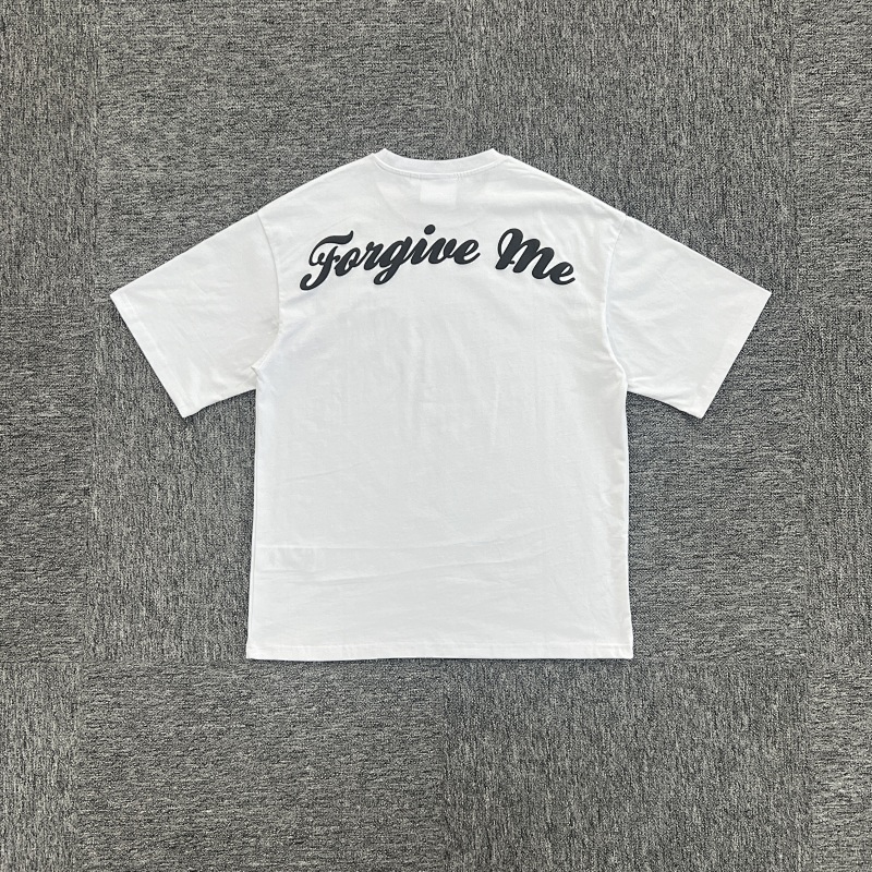 SynaWorld Forgive Tee-White SY-98