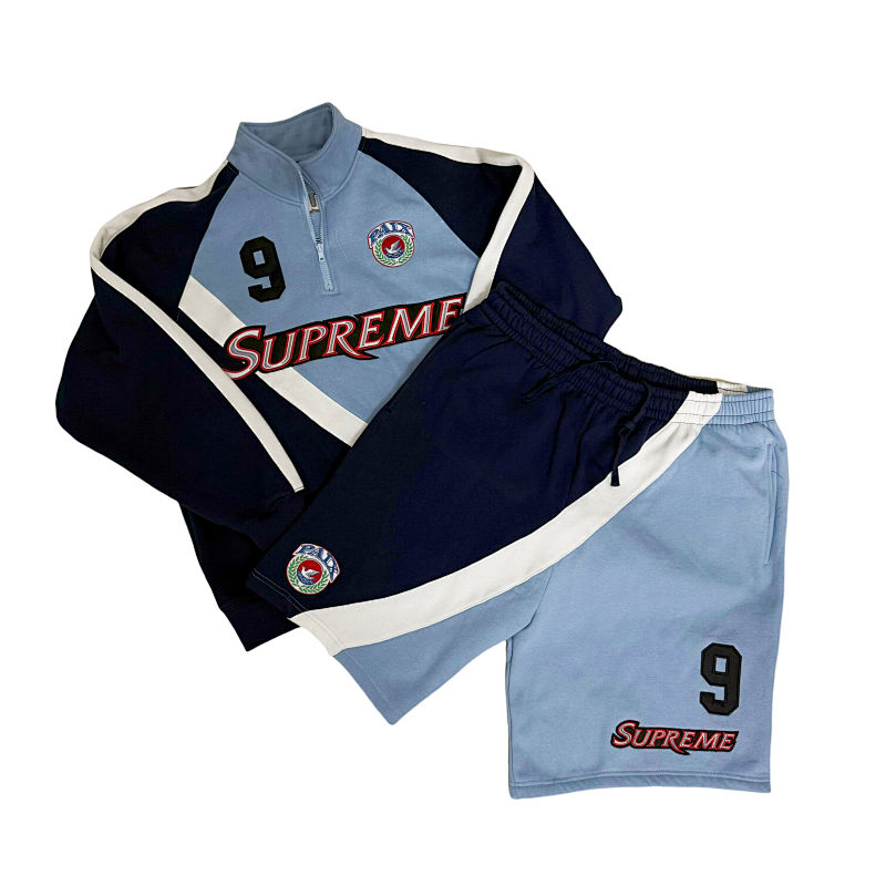 Supreme EQUIPE HALF ZIP sweatshirt